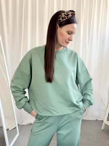 Bluza damska oversize kaktus