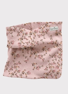 Komin prążkowany petite rose puder