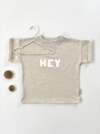 T-shirt ,,HEY” natural