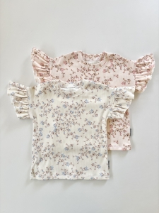 T-shirt motyl petit rose 