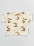 T-shirt prążkowany summer bear