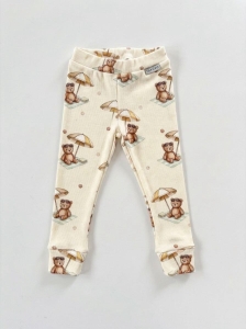 Legginsy prążkowane summer bear 