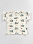 T-shirt prążkowany turtles 