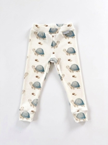 Legginsy prążkowane turtles 