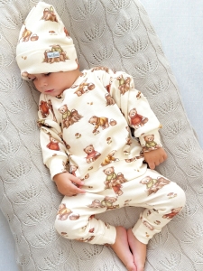 Komplet  bluza forest bear  +legginsy forest bear 