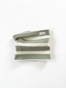 Komin prążkowany strips green