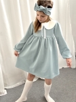 Sukienka Amelia dusty blue r.128