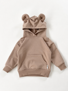 Bluza Uszatka z kieszonką cappuccino