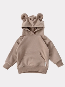 Bluza Uszatka z kieszonką cappuccino