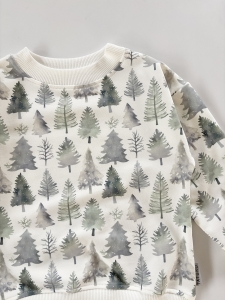 Bluza dresowa green trees