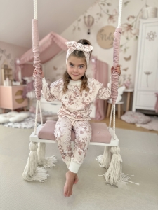 Komplet  bluza + spodnie dresowe romantic rose