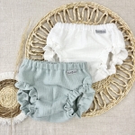 Bloomersy muślinowe dziewczęce