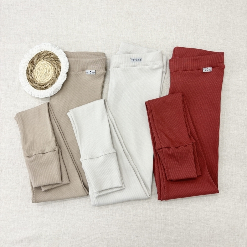 Legginsy z wysokim stanem damskie