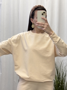 Bluza damska oversize pudding