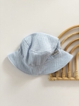 Kapelusz na lato  muślinowy blue