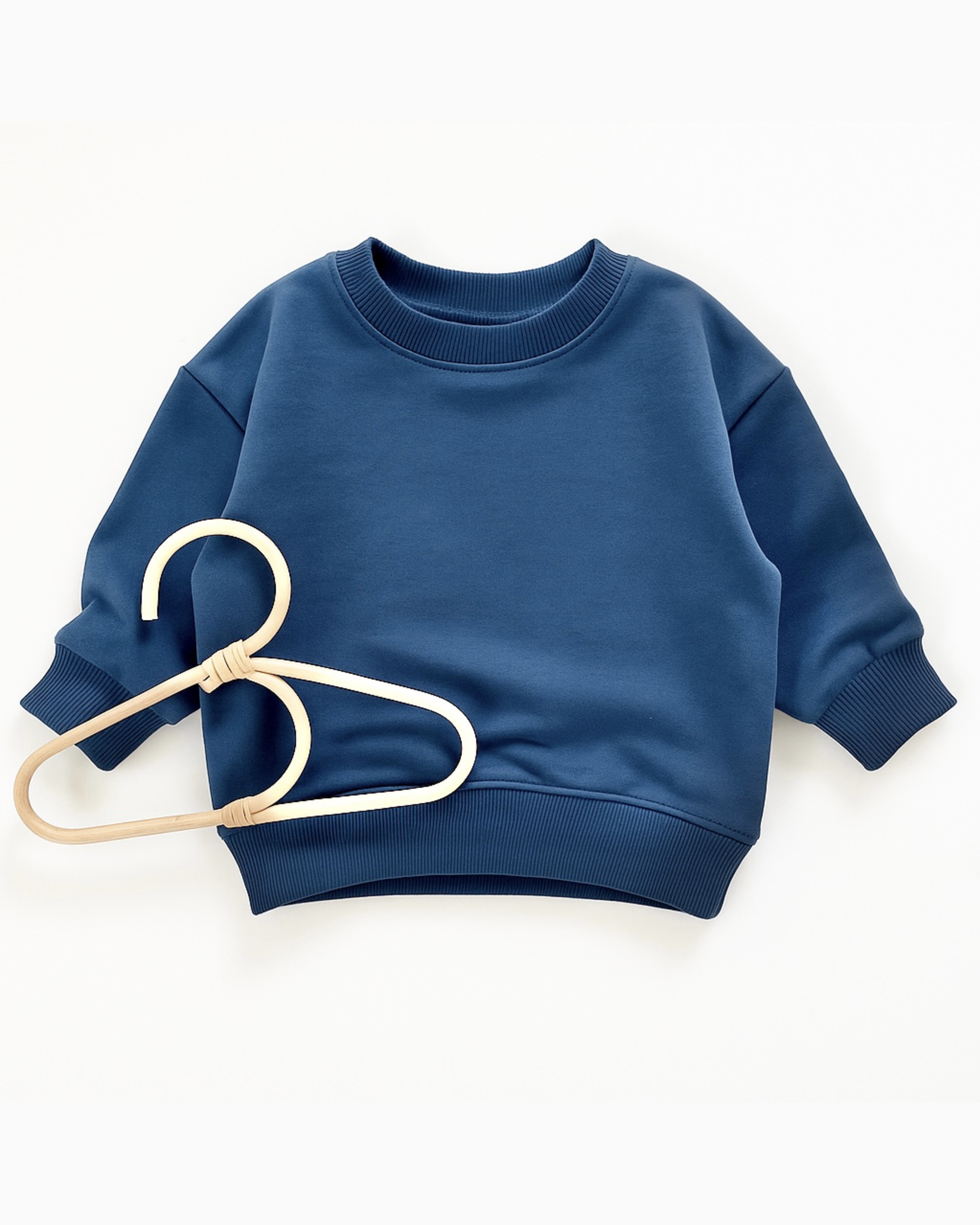 Bluza dresowa oversize granat