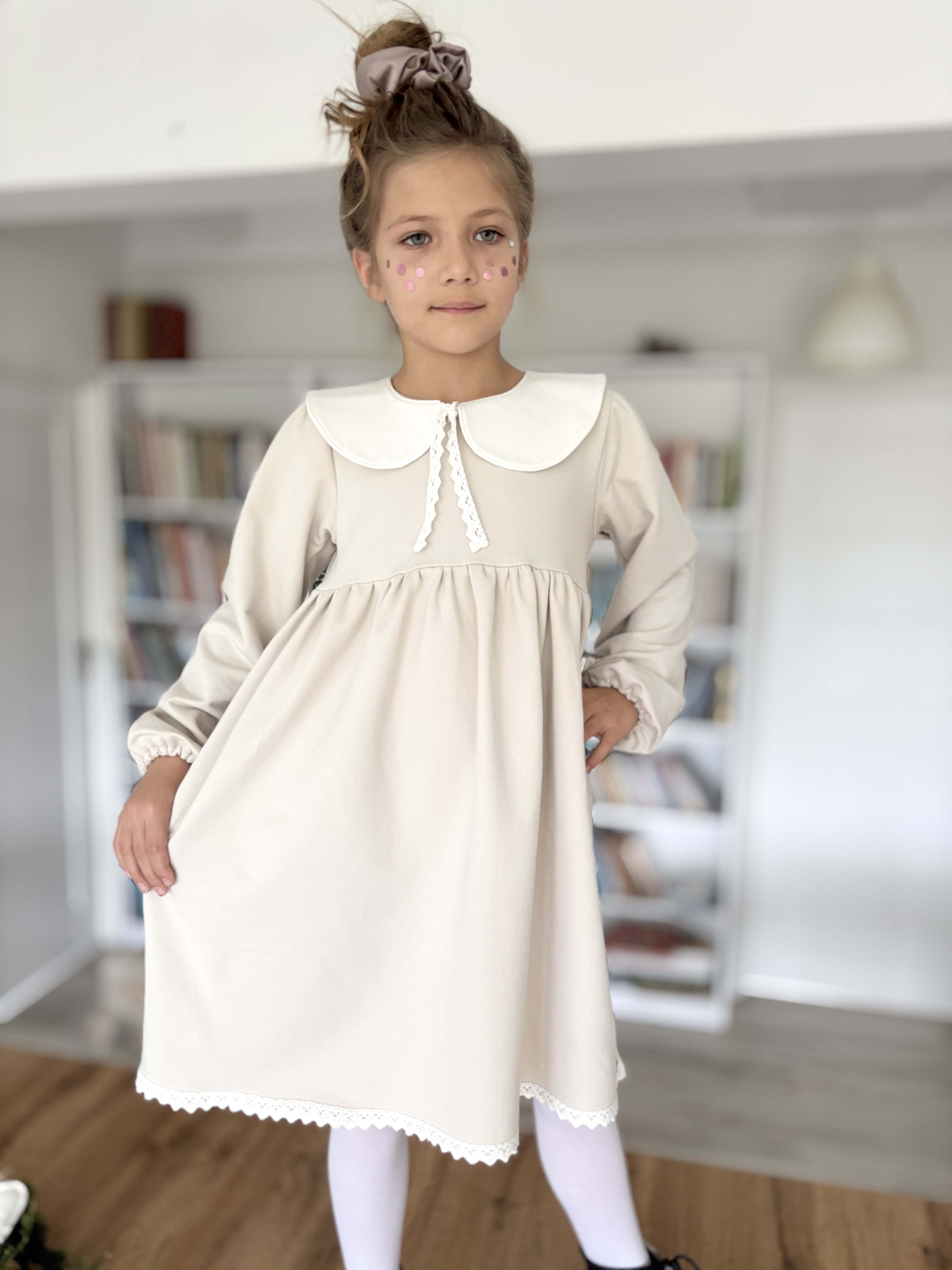 Sukienka Amelia beżowa