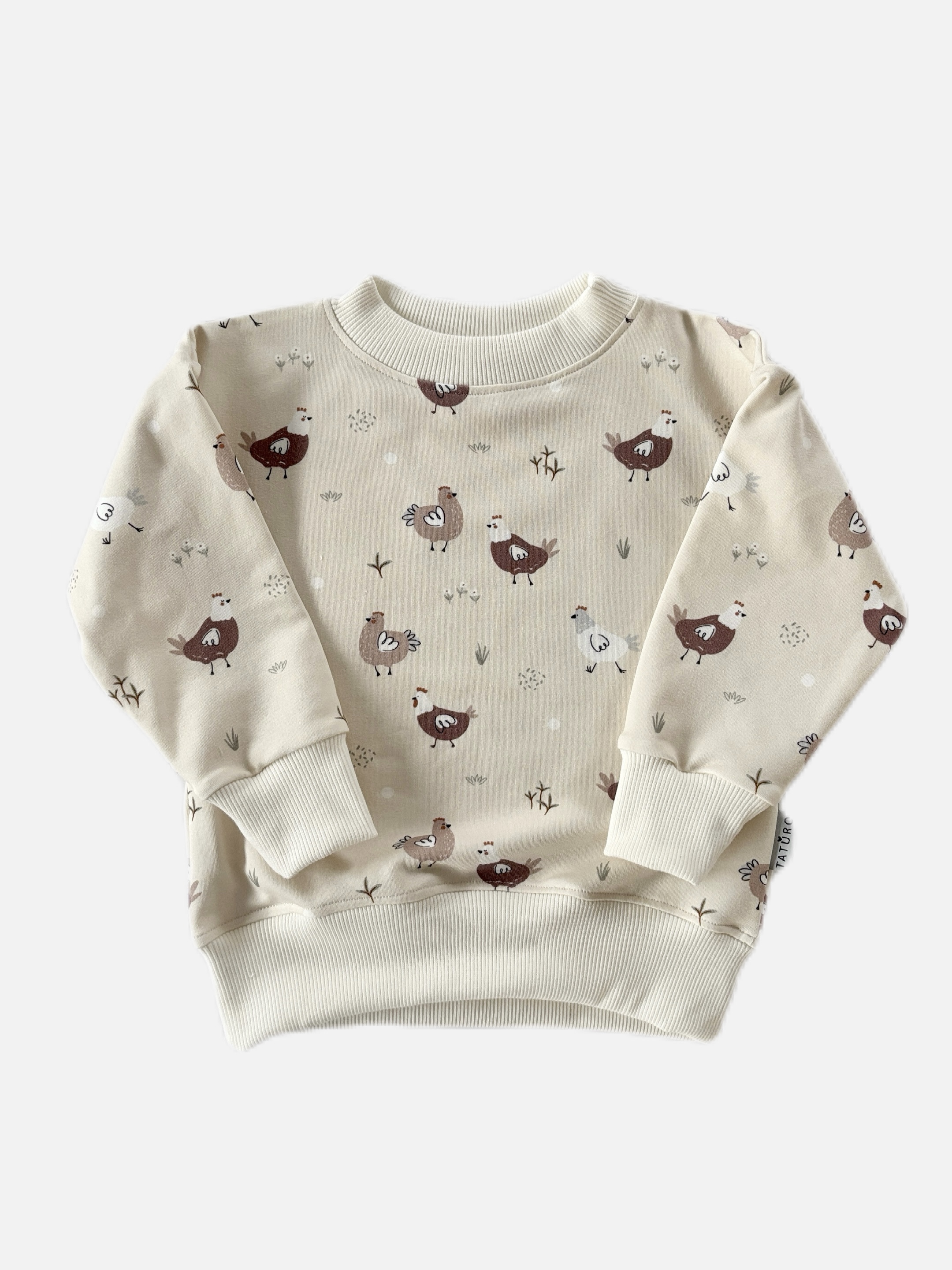 Bluza dresowa oversize little hen